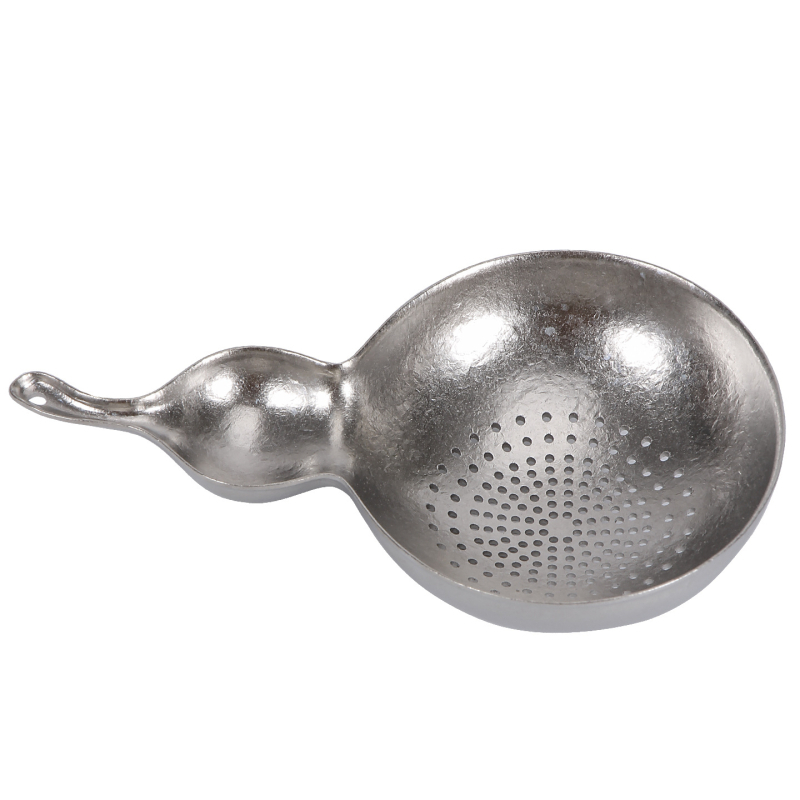 Filtru de ceai din titan, cu formă de dovleac, pentru Gongfu