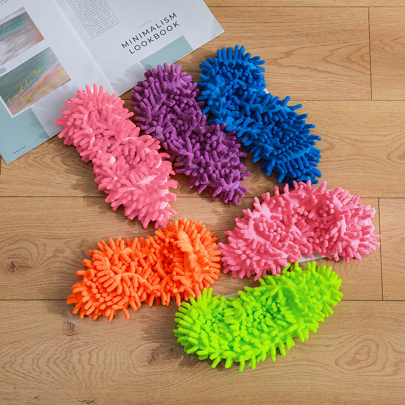 Чехли за почистване на пода от chenille, домашни, дебели, водопоглъщащи и прахозащитни за крака