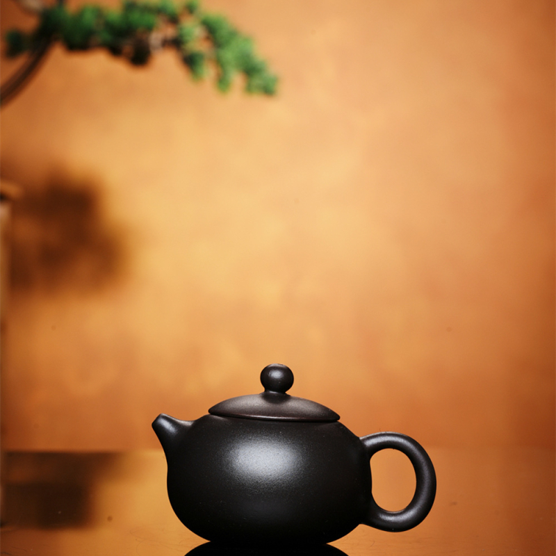 Ceainic cu capacitate mică Yixing din lut purpuriu, pentru uz casnic, set Gongfu de ceai