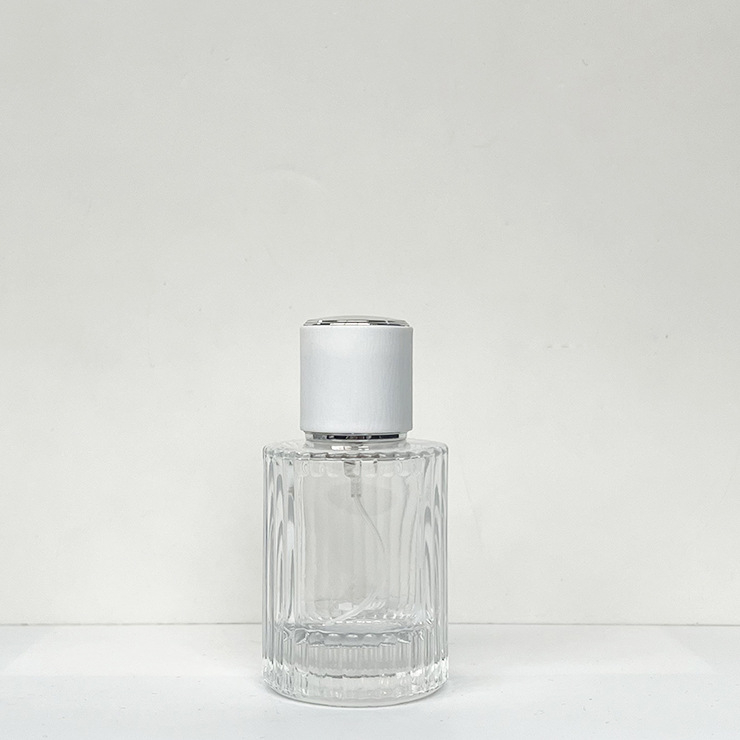 30 ml-es üveg parfümös flakon szórófejjel – üres kozmetikai csomagolás, bayonet sapka, több stílus (6-10 variánsok)