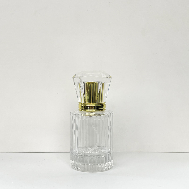 30 ml-es üveg parfümös flakon szórófejjel – üres kozmetikai csomagolás, bayonet sapka, több stílus (6-10 variánsok)