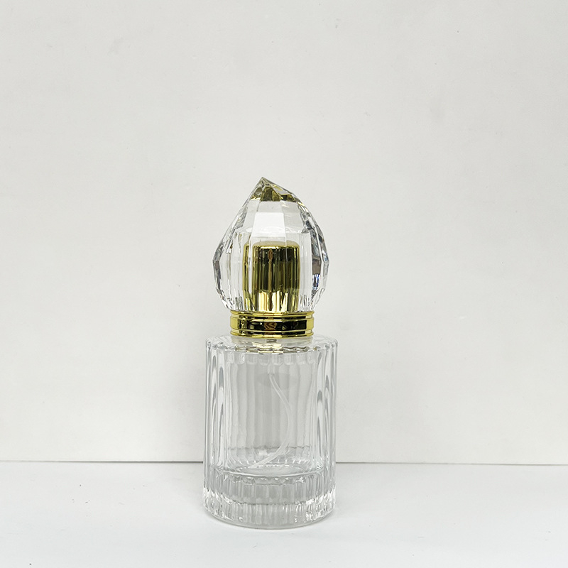 30 ml-es üveg parfümös flakon szórófejjel – üres kozmetikai csomagolás, bayonet sapka, több stílus (6-10 variánsok)