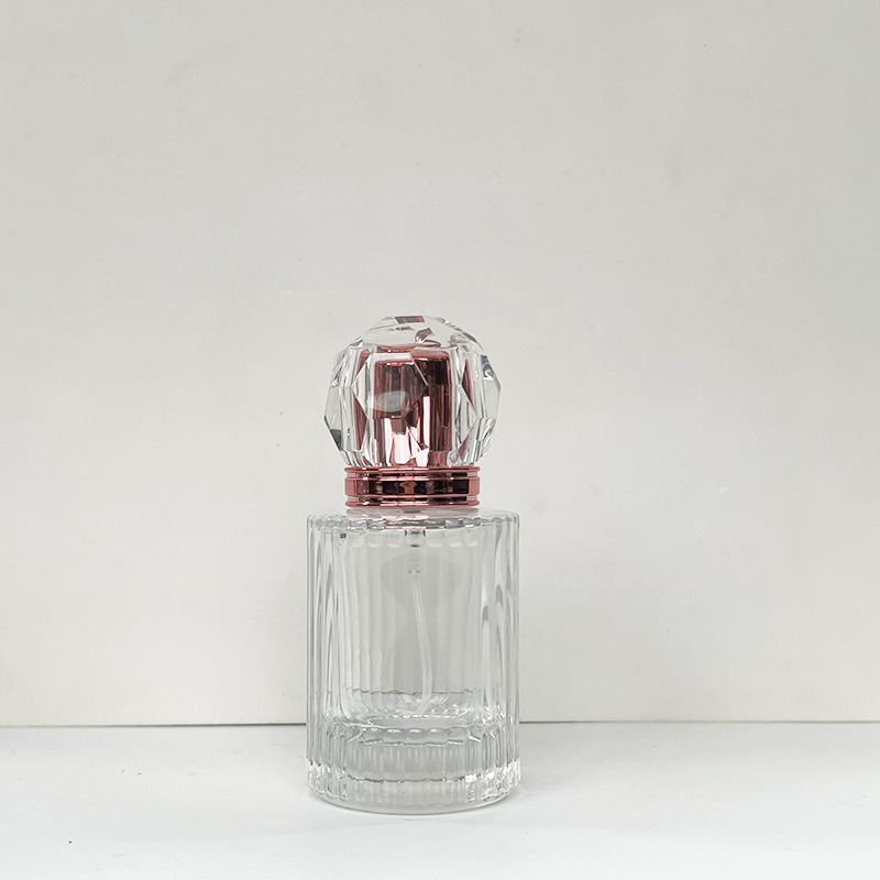 30 ml-es üveg parfümös flakon szórófejjel – üres kozmetikai csomagolás, bayonet sapka, több stílus (6-10 variánsok)