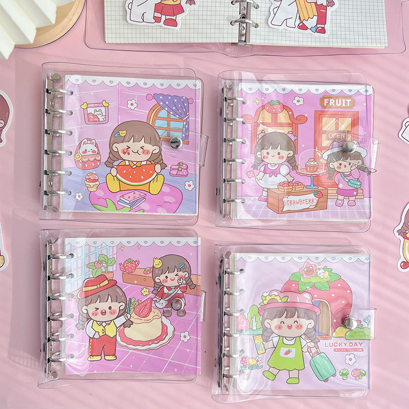 Kit creativ de stickere pentru planner, cu autocolante PET impermeabile pentru caiet și cană