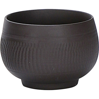 Ceașcă mare de ceai din lut purpuriu cu relief, ceramică pentru uz casnic