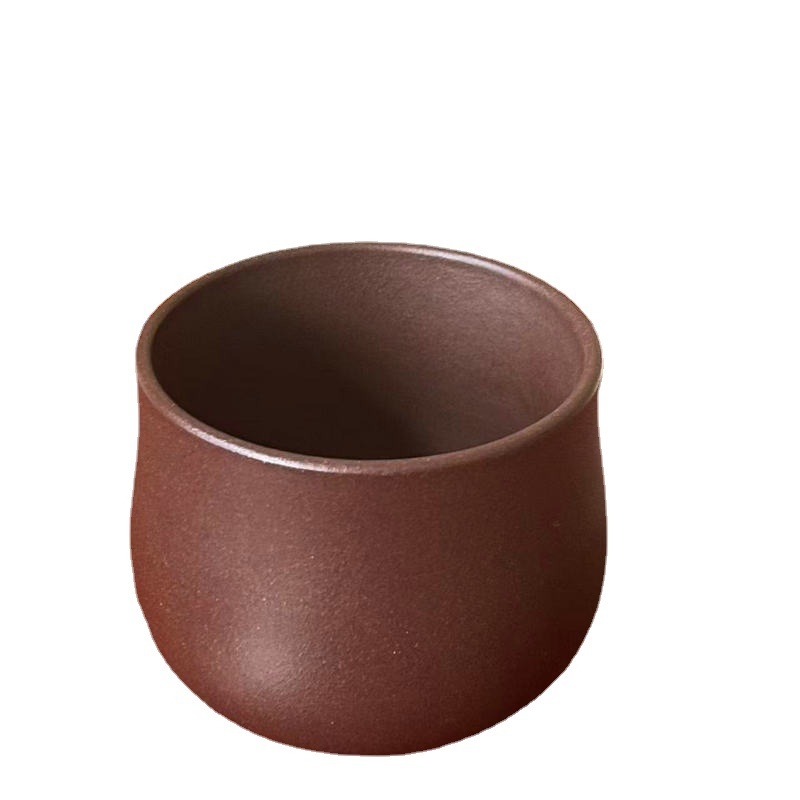 Ceșuță de ceai din nisip purpuriu, lucrată manual pentru ceremonia Gongfu – design creativ, accesorii pentru ceai