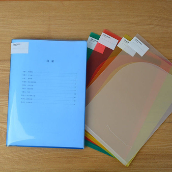 Mapă A4/A3 cu buzunare dublu față, capac transparent, clips în formă de L pentru două pagini, set de documente