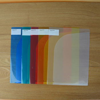 Mapă A4/A3 cu buzunare dublu față, capac transparent, clips în formă de L pentru două pagini, set de documente