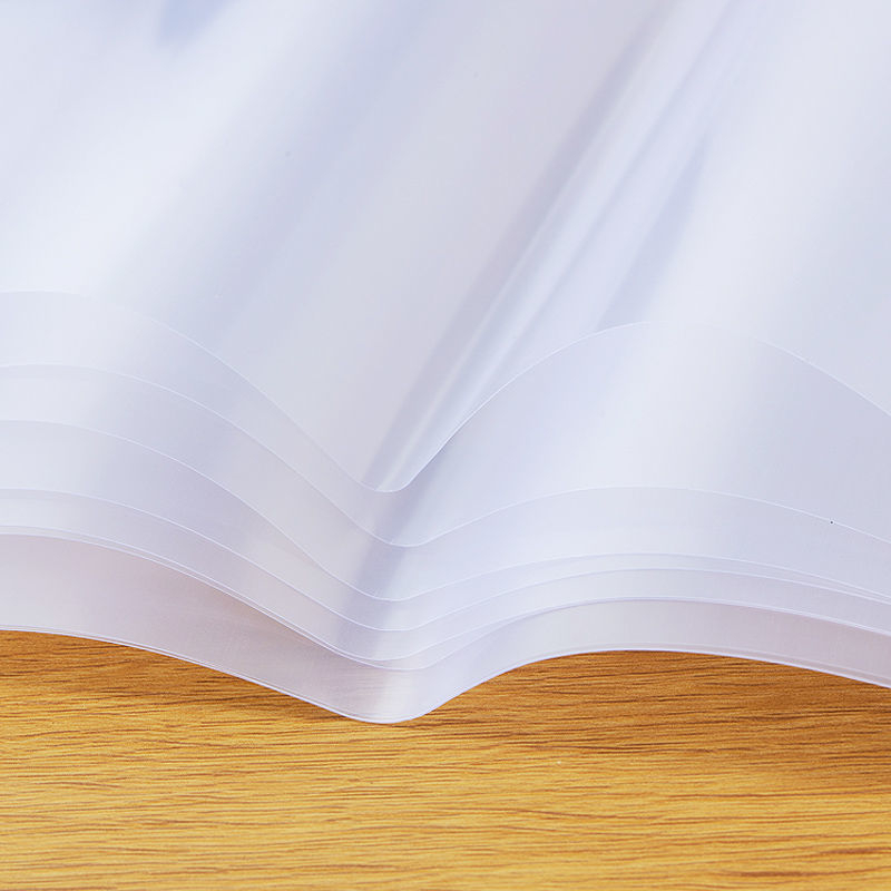 Husă transparentă groasă pentru caiete, din plastic, rezistentă la apă, pentru elevi