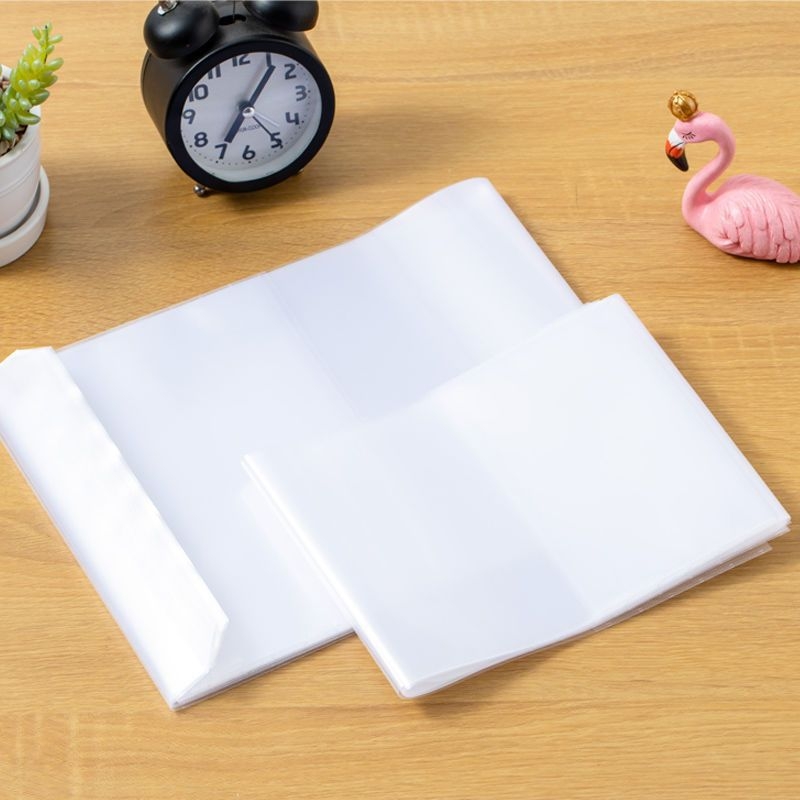 Husă transparentă groasă pentru caiete, din plastic, rezistentă la apă, pentru elevi