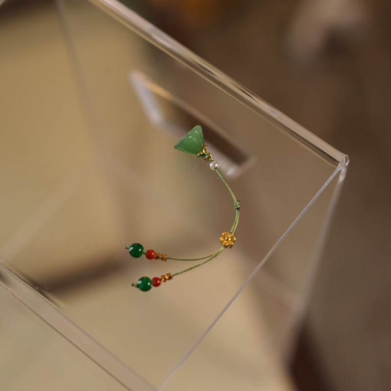 Pandantiv decorativ pentru capac de ceainic din lut purpuriu – accesoriu decorativ pentru ceai