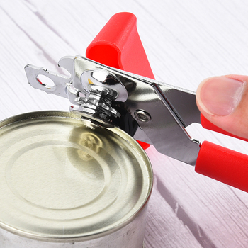 Deschizător de conserve manual, 3 în 1, cu cuțit – unealtă de bucătărie