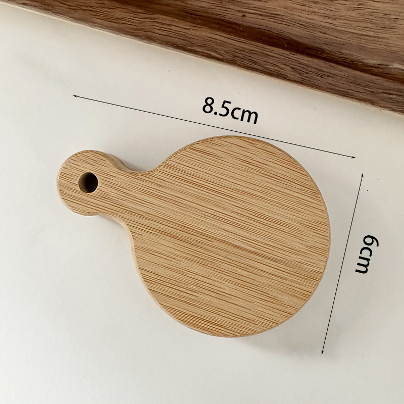 Deschizător de sticle de bere din bambus, cu magnet pentru frigider, personalizabil cu logo