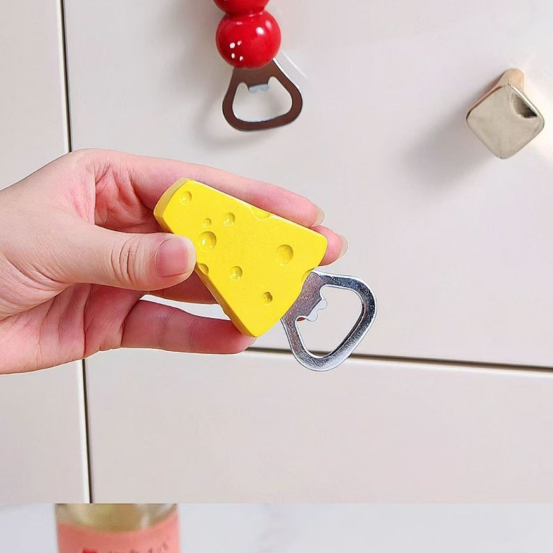Deschizător magnetic de sticle, design drăguț pentru casă, magnet decorativ pentru frigider