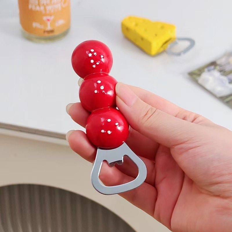 Deschizător magnetic de sticle, design drăguț pentru casă, magnet decorativ pentru frigider