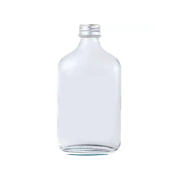 Staklene bočice za piće s mat završetkom i malim otvorom, set kapaciteta 50 ml, 100 ml, 200 ml, 250 ml, 350 ml i 500 ml, pogodne za bijelo vino, u kartonskom pakiranju u obliku jajeta