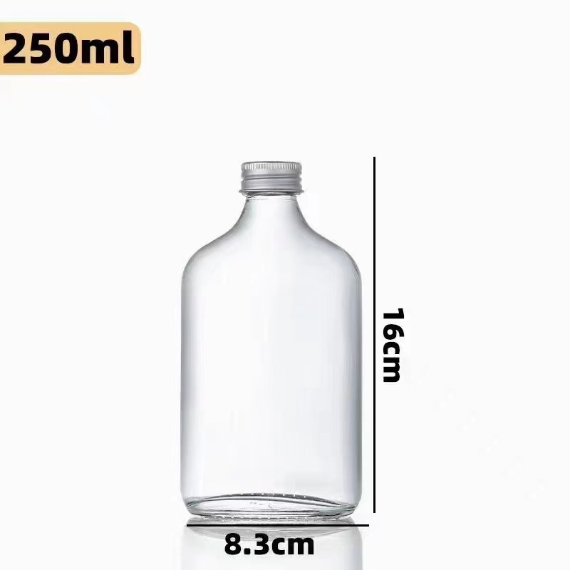 500 ml boca voćnog vina Yangmei, prazna zatvorena staklena boca s otiskom logotipa