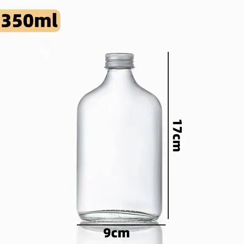 500 ml boca voćnog vina Yangmei, prazna zatvorena staklena boca s otiskom logotipa