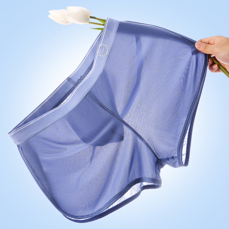 Muške bokserice od Ice Silk, iznimno tanke, prozračne mrežaste