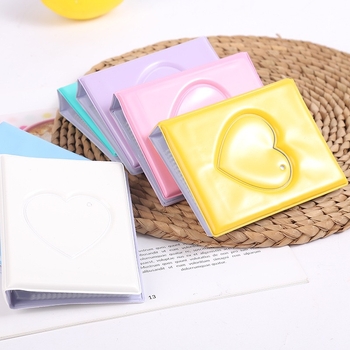 Album Polaroid de 3 inch, cu o singură grilă pe pagină, 36–40 sloturi pentru carduri