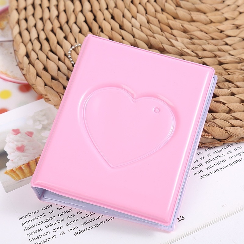 Album Polaroid de 3 inch, cu o singură grilă pe pagină, 36–40 sloturi pentru carduri