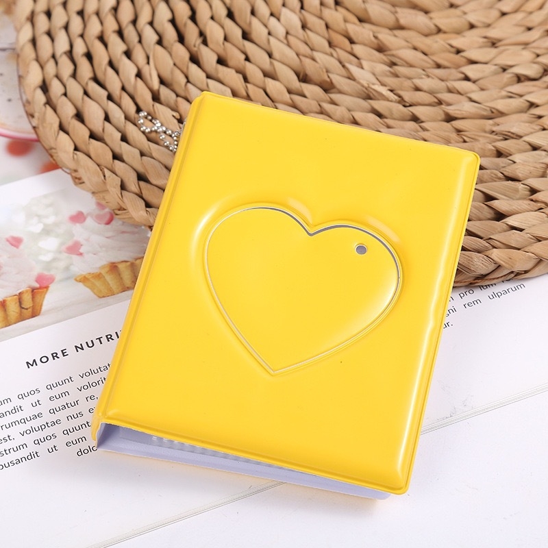 Album Polaroid de 3 inch, cu o singură grilă pe pagină, 36–40 sloturi pentru carduri