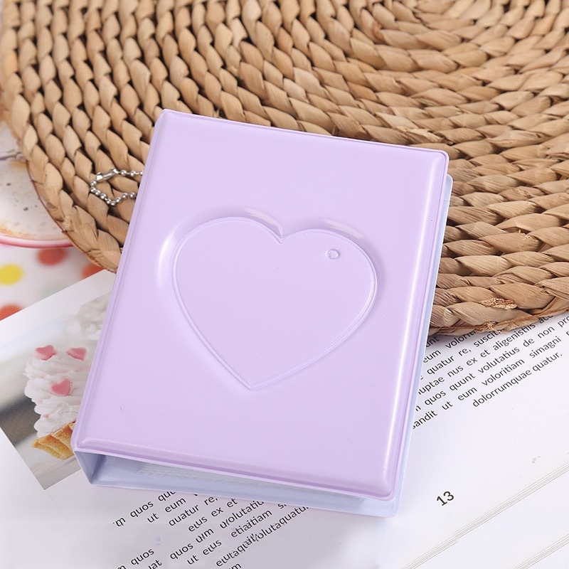 Album Polaroid de 3 inch, cu o singură grilă pe pagină, 36–40 sloturi pentru carduri
