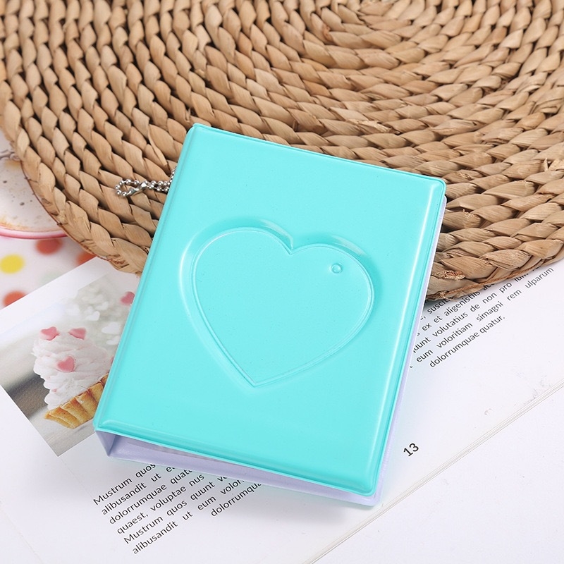 Album Polaroid de 3 inch, cu o singură grilă pe pagină, 36–40 sloturi pentru carduri