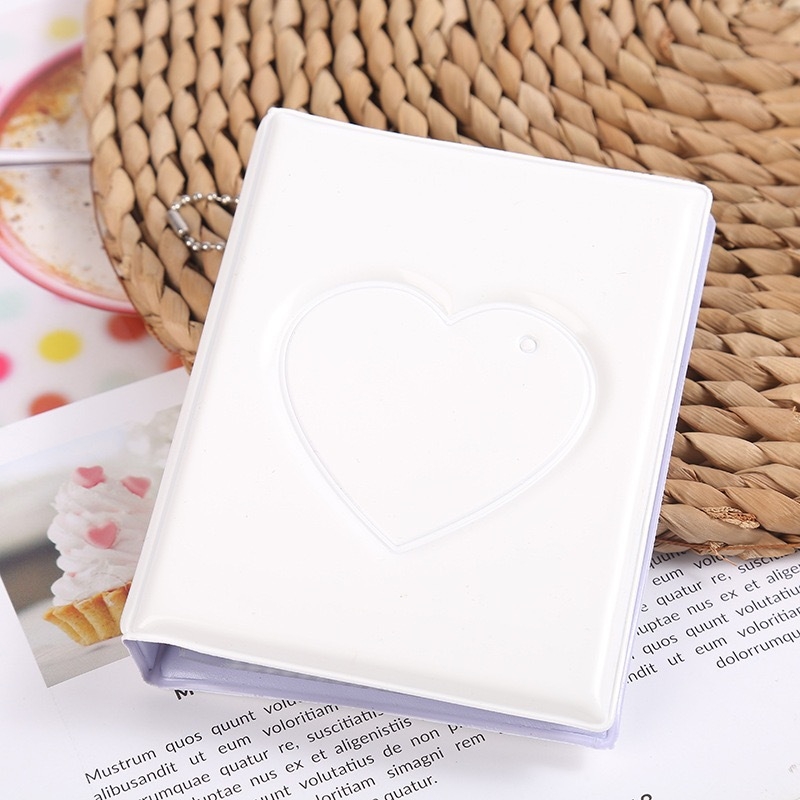 Album Polaroid de 3 inch, cu o singură grilă pe pagină, 36–40 sloturi pentru carduri