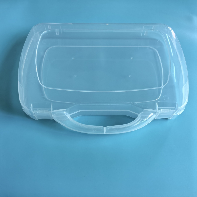 Set de cutii transparente PP pentru depozitare – piese, documente și accesorii; cutii din plastic de diferite dimensiuni, cu capac basculant; design modern minimalist; cutie pentru caligrafie.