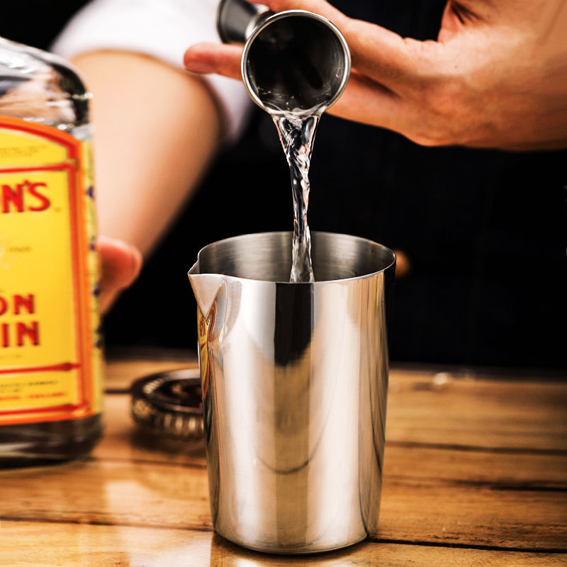 Pahar de amestec din oțel inoxidabil pentru cocktailuri