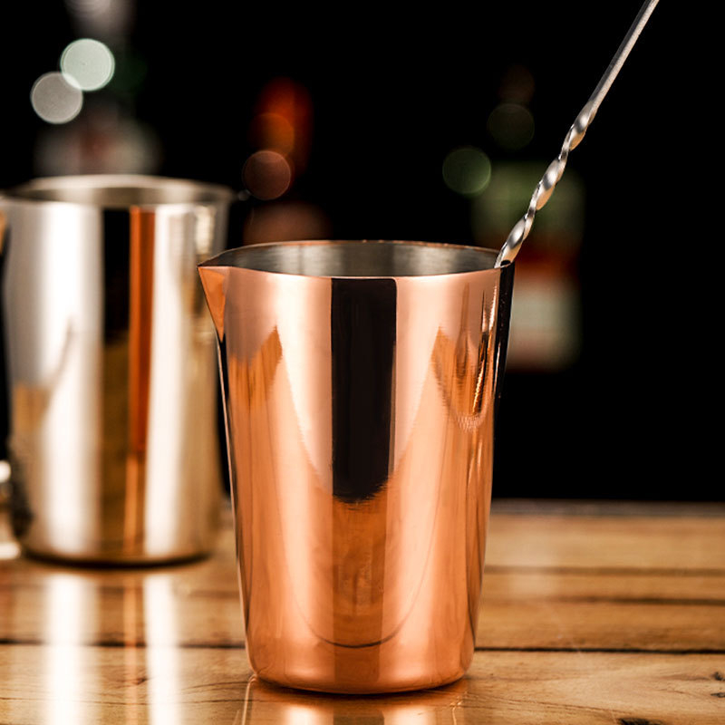 Pahar de amestec din oțel inoxidabil pentru cocktailuri
