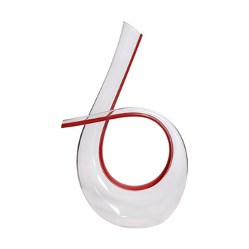 Decantor de vin din sticlă cristală – set pentru uz casnic, stil european, 1000 ml, design minimalist modern