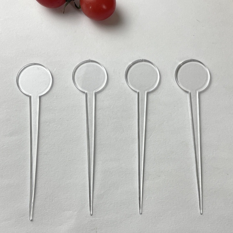 Furculiță de fructe de unică folosință din plastic, compactă, de calitate alimentară, portabilă, pentru uz casnic
