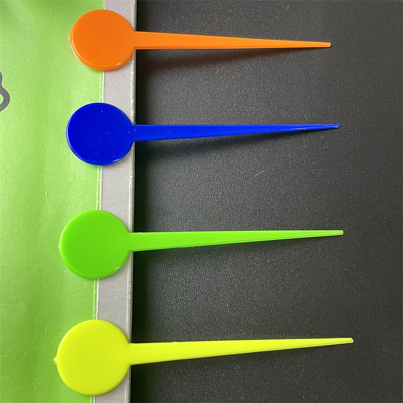 Furculiță de fructe de unică folosință din plastic, compactă, de calitate alimentară, portabilă, pentru uz casnic