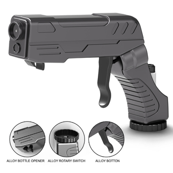 Pistol din plastic pentru șampanie și bere, dop de vin, dozator de vin, decor pentru bar și petreceri, pistol de pulverizare