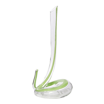 Decanter în formă de șarpe, lux ușor, stil retro, design din sticlă, realizat manual, cutie cadou, pahare de bere