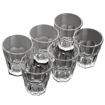 Set din sticlă temperată: pahare de vin, pahare Baijiu, pahare de bere, pahare de apă, pahare octagonale