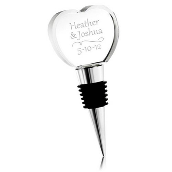 Stopper pentru sticlă de vin din cristal, sigilat cu silicon