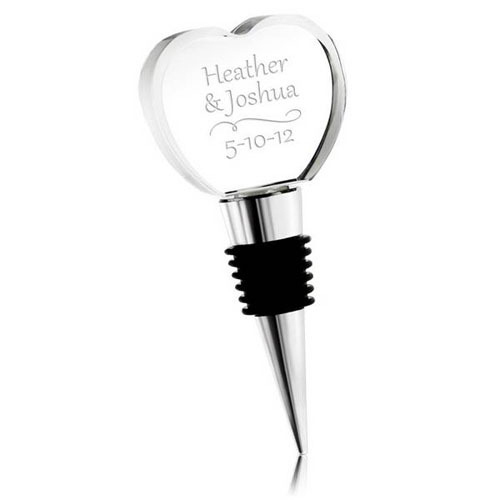 Stopper pentru sticlă de vin din cristal, sigilat cu silicon