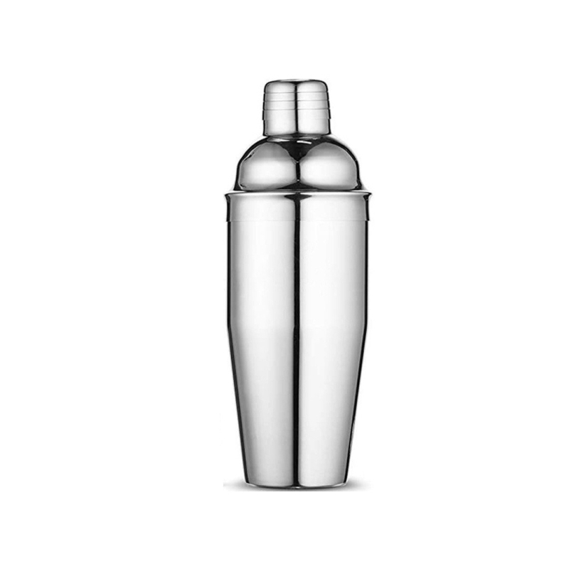 Set de 8 piese din oțel inoxidabil mat negru – shaker pentru cocktailuri, instrumente de bar în stil franțuzesc, set complet