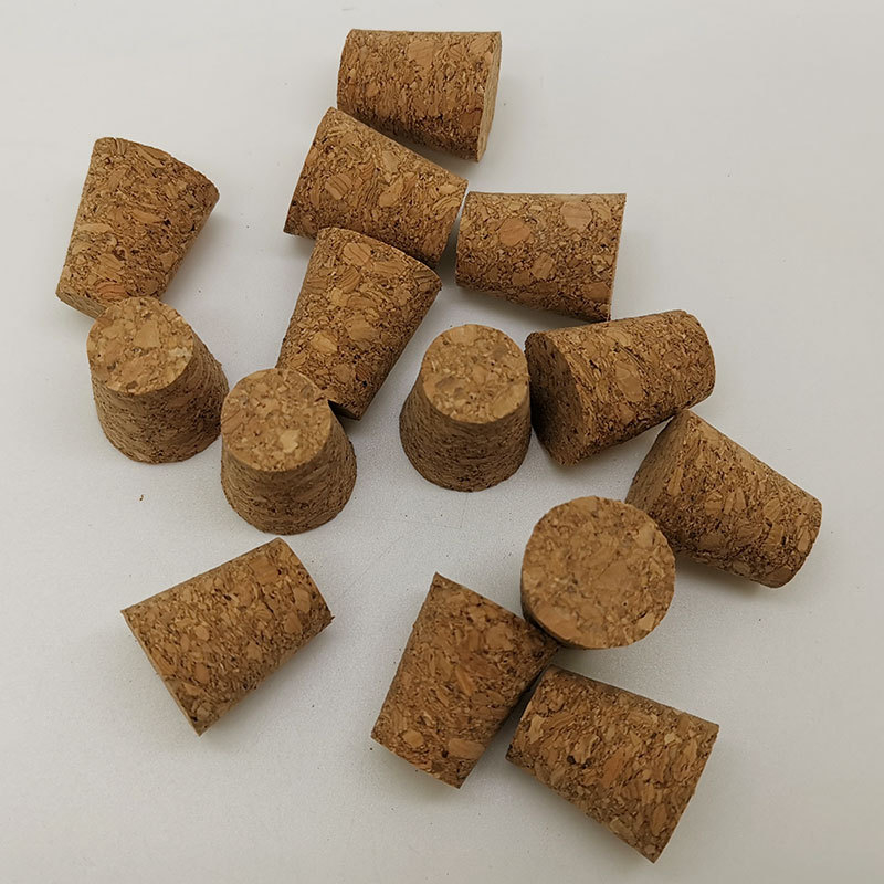 Recipient de vin din plută compusă ceramică, cu capac din lemn și dop din lemn de pin pentru sticle de vin roșu