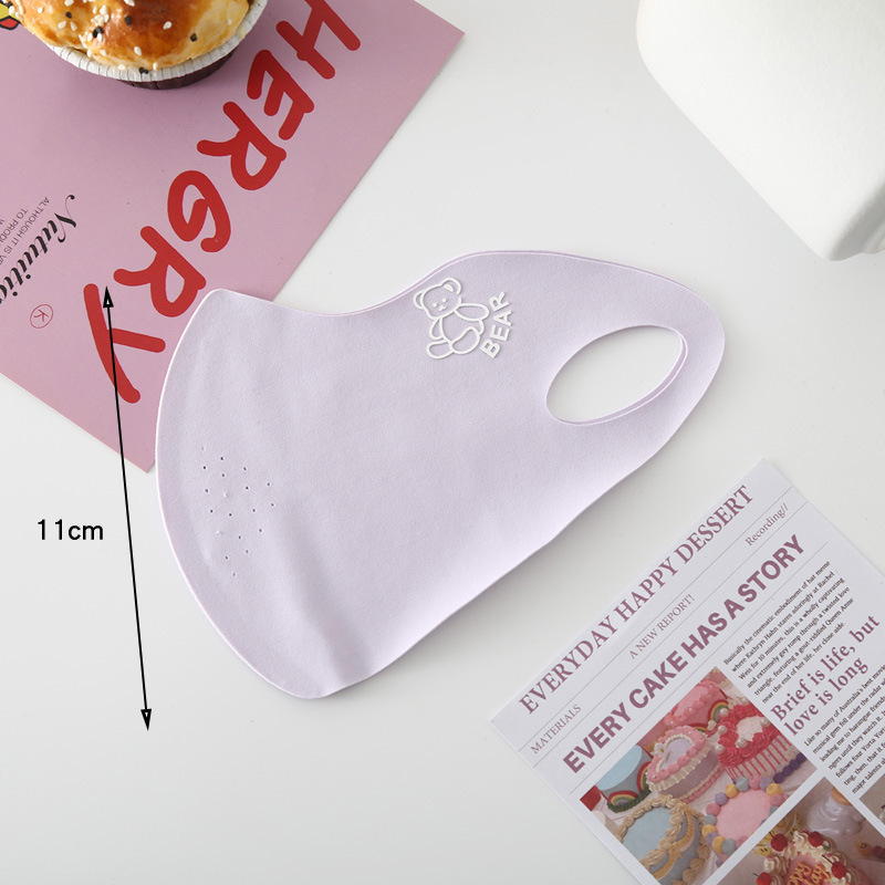 Maska za djecu s UV zaštitom, s hladenim Ice Silk materijalom, prozračna za ljeto, 3D dizajn zaštite očiju