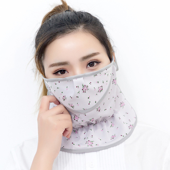 Maska u korejskom stilu, nova moda zaštite od sunca, prozračna maska s otvorenim dizajnom za vožnju biciklom na otvorenom, Ice Silk hladića maska