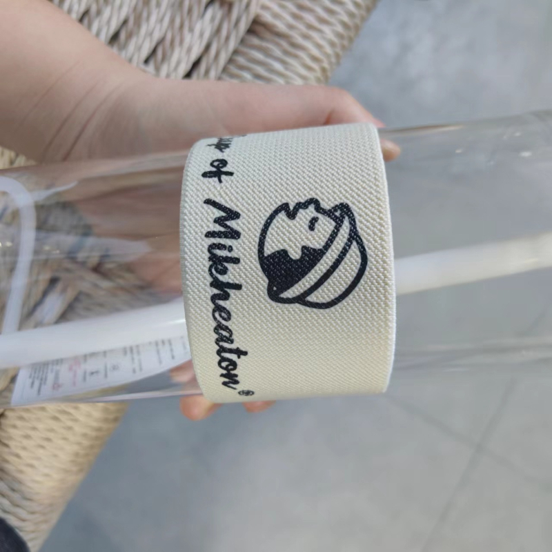 Manșon elastic pentru pahar cu diametrul 73 mm, husă izolatoare pentru ceai cu lapte