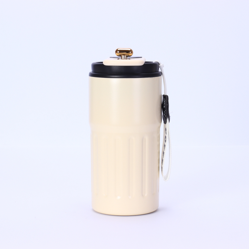 Ceașcă de cafea cu afișaj inteligent al temperaturii, din oțel inoxidabil 304, izolație, portabilă pentru exterior și mașină