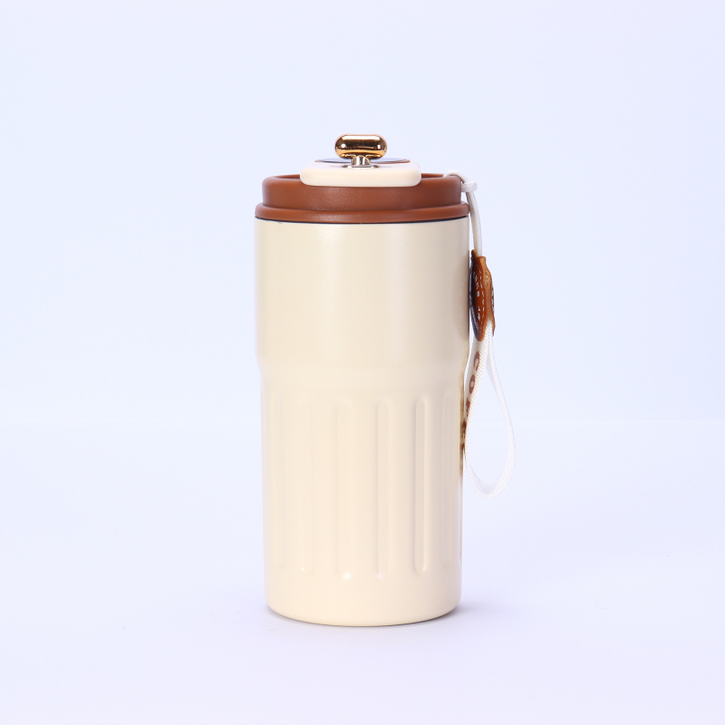 Ceașcă de cafea cu afișaj inteligent al temperaturii, din oțel inoxidabil 304, izolație, portabilă pentru exterior și mașină