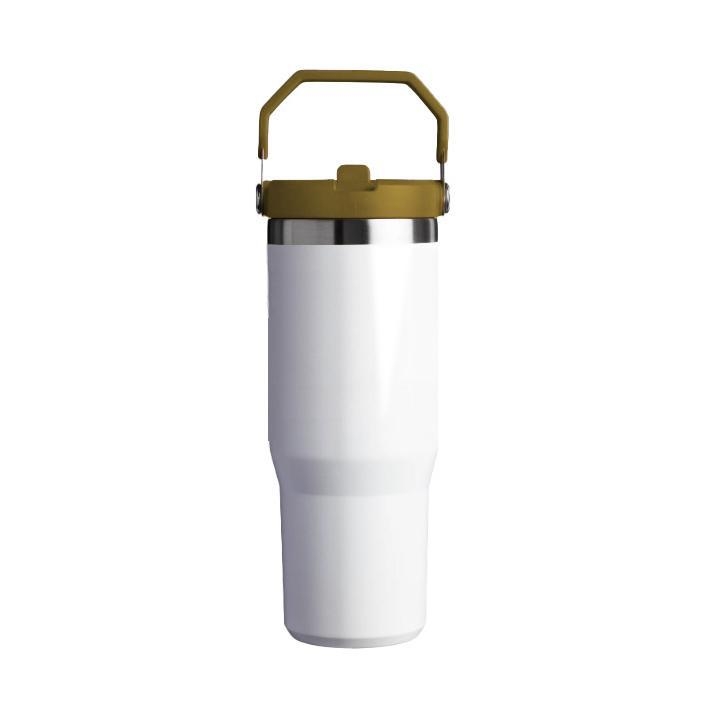 Pahar din oțel inoxidabil de 30oz, rezistent la cădere, termos izolat cu capacitate mare, portabil pentru mașină, logo personalizat
