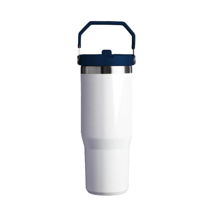Pahar din oțel inoxidabil de 30oz, rezistent la cădere, termos izolat cu capacitate mare, portabil pentru mașină, logo personalizat