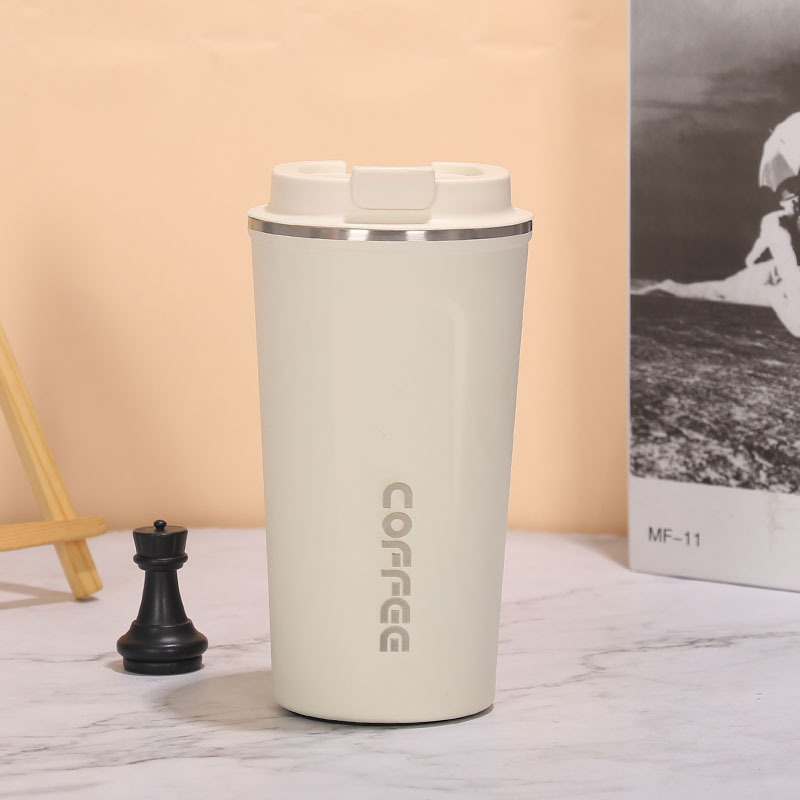 Termos cafea din oțel inoxidabil 304, izolație, portabil pentru mașină, capac cu închidere, utilizare în aer liber